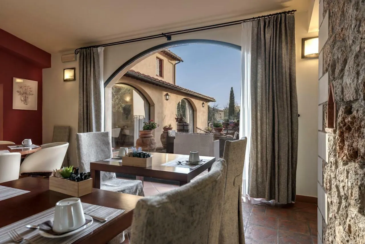 Hotel&Restaurant Casolare Le Terre Rosse San Gimignano Italie
