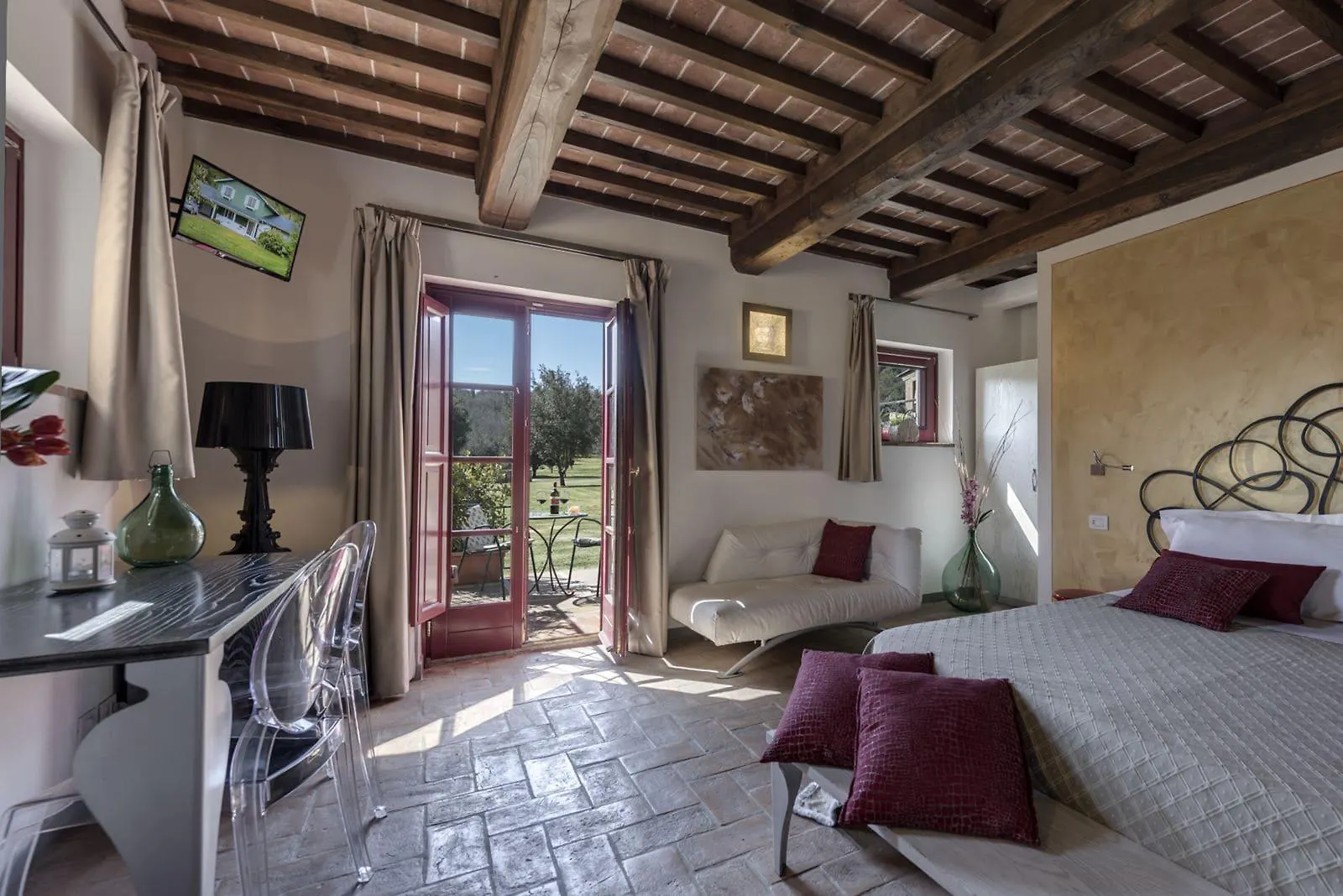 Hotel & Restaurant Casolare Le Terre Rosse San Gimignano Italia