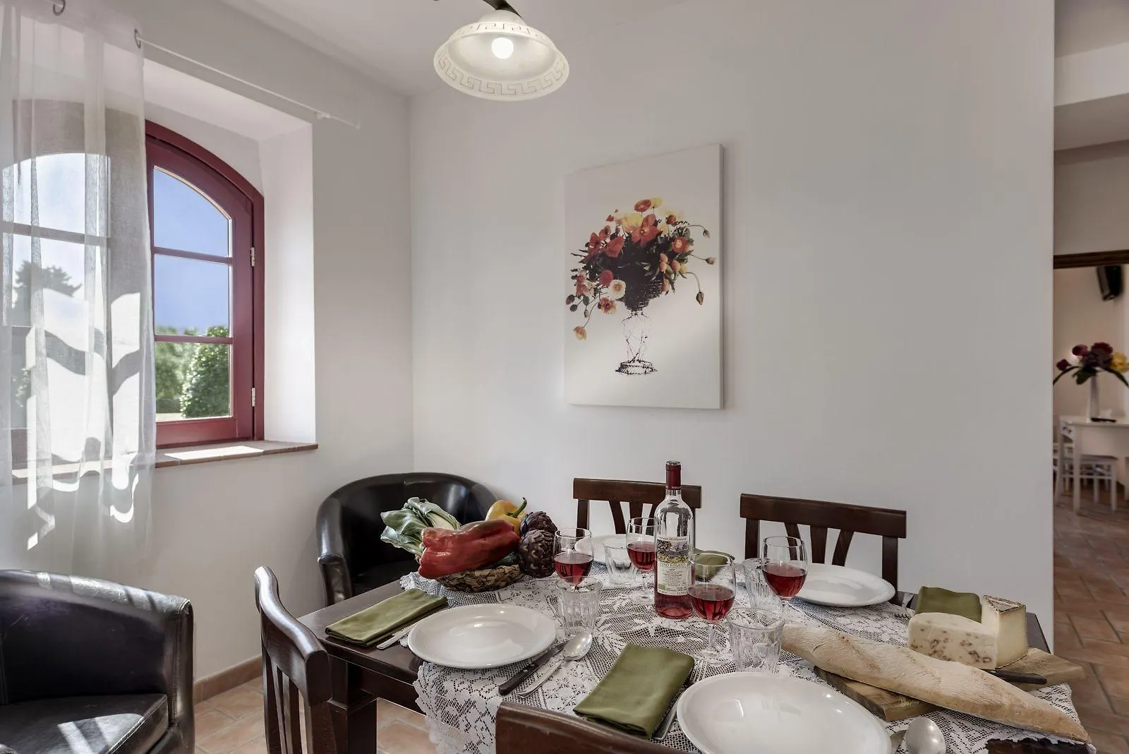 ***  Hotel & Restaurant Casolare Le Terre Rosse San Gimignano Italien